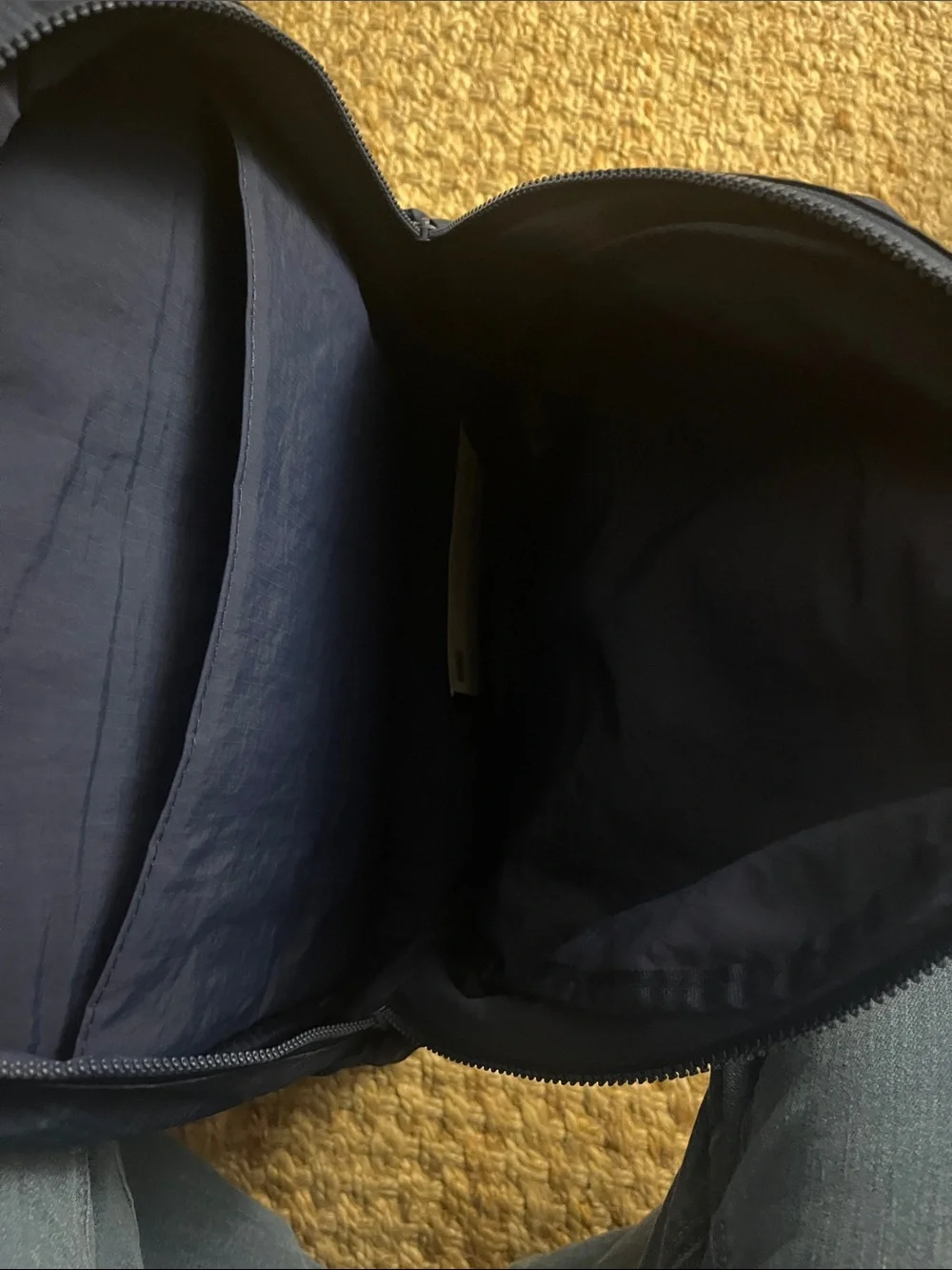 ALOHA Navy Plaid Compact Backpack